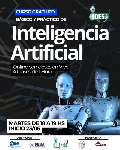 curso gratuito, básico y práctico de inteligencia artificial.