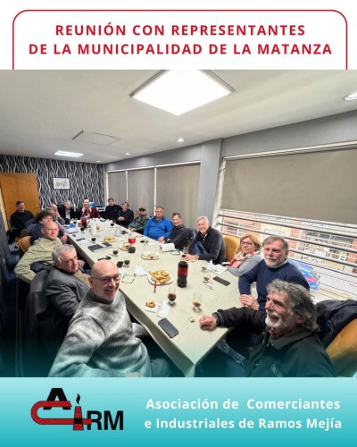  reunión con representantes de la municipalidad de la matanza  