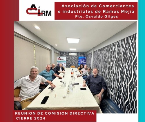 reunión de comisión directiva : cierre del 2024  