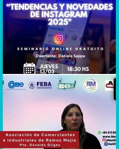 así fue nuestro seminario sobre tendencias y novedades de instagram 2025 