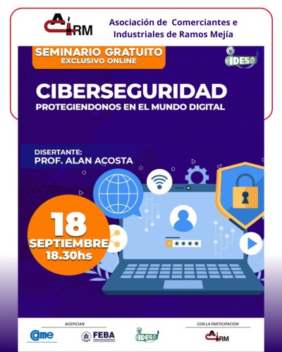  seminario gratuito:  ciberseguridad