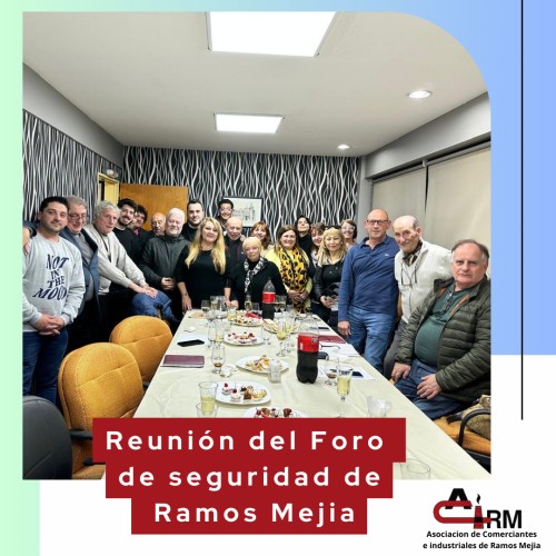 reunión del foro de seguridad de ramos mejía