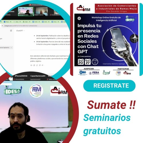 ciclo seminario  gratuitos sobre inteligencia artificial 