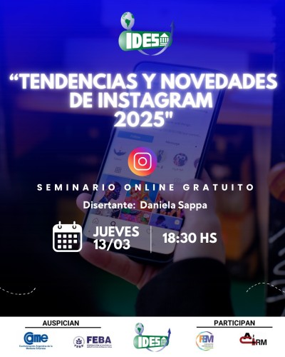  seminario: “tendencias y novedades de instagram 2025