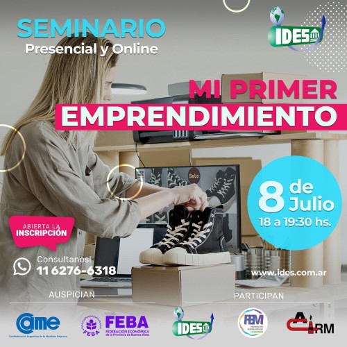 seminario: mi primer emprendimiento 
